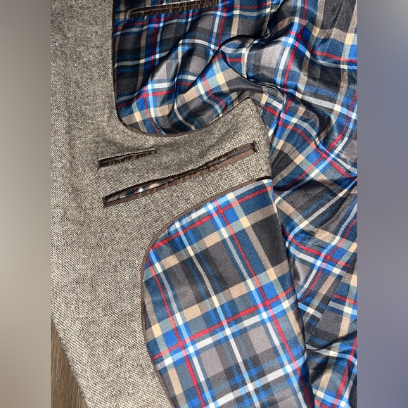 EUC U.S. POLO ASSN. Mens Portly Wool Blend Sport Coat - Picture 4 of 9